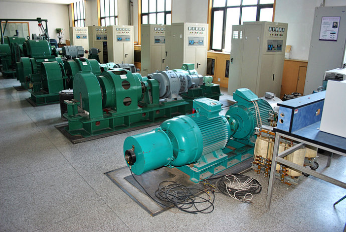 马关某热电厂使用我厂的YKK高压电机提供动力